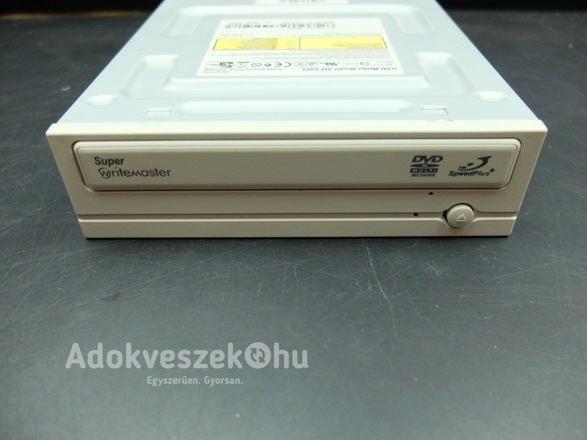 Samsung Super Writemaster DVD író SATA SH-S203 fehér