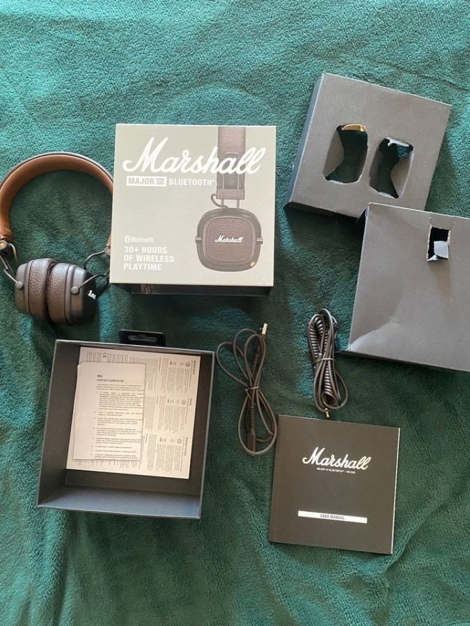  Marshall Major IV Bluetooth fejhallgató /Barna/