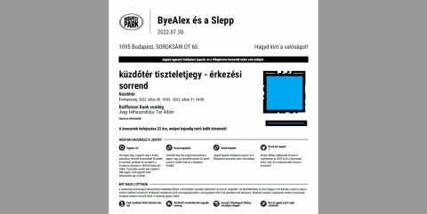 	ByeAlex és a Slepp 2022.07.30.  Vendég: MANUEL
