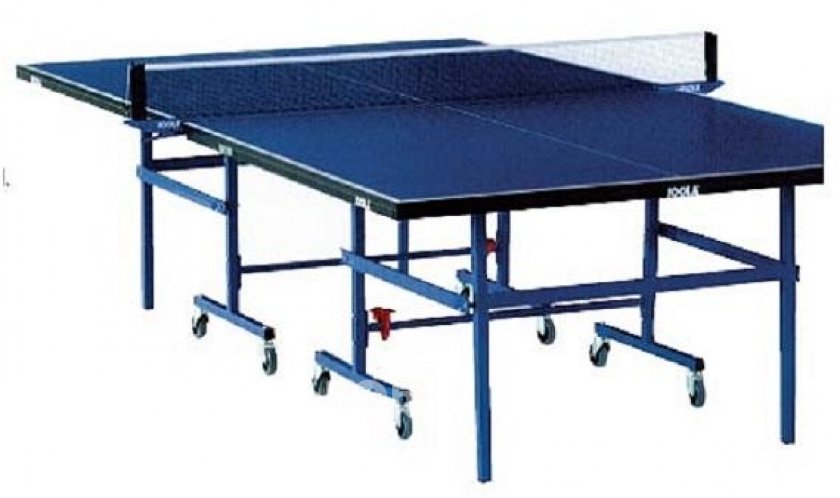 Vadonatúj "JOOLA Transport" félprofi ping-pong asztal, dobozában. Sohasem volt használva. Versenyeken is szokták ezt a típust használni.