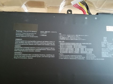 Új utángyártott Asus rog laptop akku eladó B41N1711 Asus FX503VD...
