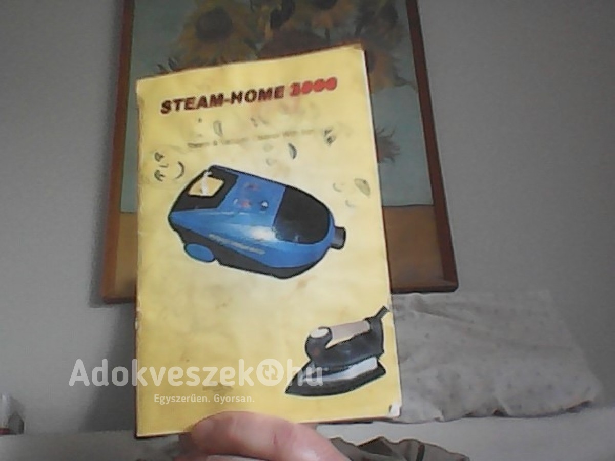 Steam-home 3000 Takarító gép +gözőlős vasaló