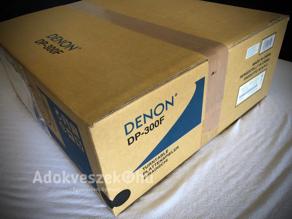 Denon DP-300F + AT VM520EB analóg lemezjátszó