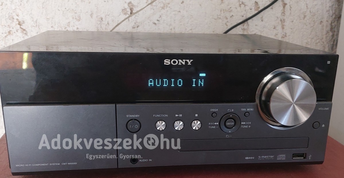 Sony erősítő 2db hangfallal jó állapotban eladó