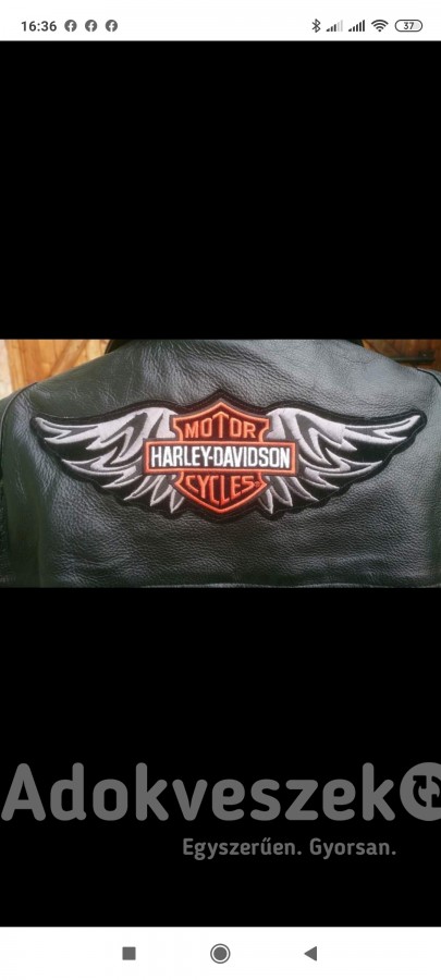 Új eredeti Harley Davidson motoros bőr dzseki 
