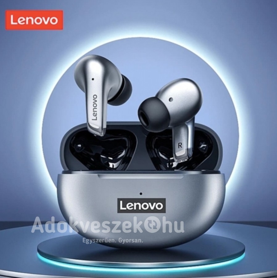 Új, Lenovo® LP5 TWS bluetooth 5.0, ENC zajszűrő alacsony késleltetésű fülhallgató remek áron!