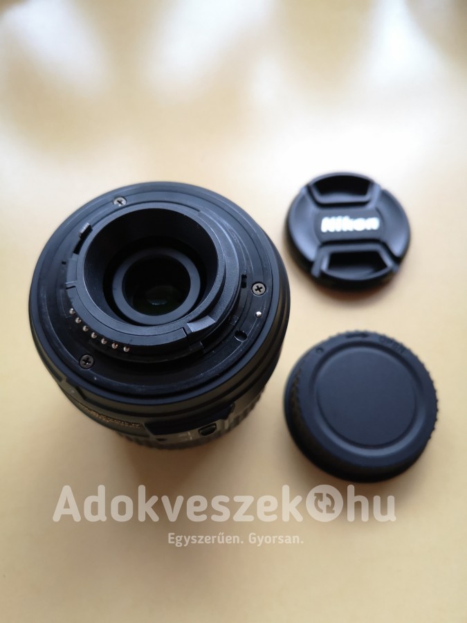 Nikon DX SWM ED 18-55mm objektív újszerű eladó