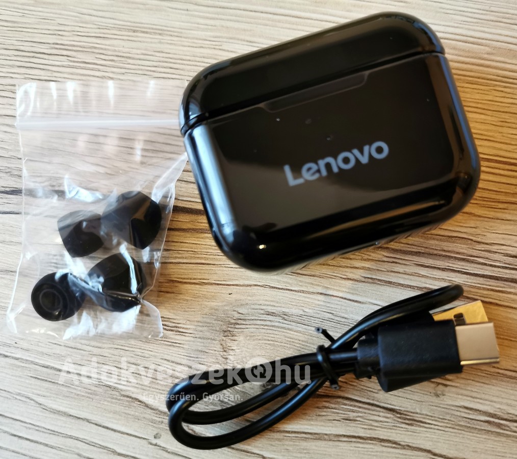 Új, Lenovo® QT82 Bluetooth fülhallgató(IPX5 vízálló, zajszűrő) - 45%