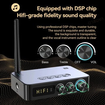 Új,M9 Pro 6 az 1-ben Multifunkciós HIFI adapter Bluetooth 5.1...