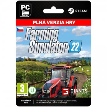 Farming Simulator 22 CZ [Steam] - PC