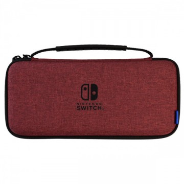 HORI Slim Tough Pouch for Nintendo Switch OLED (Red) - NSW-812U