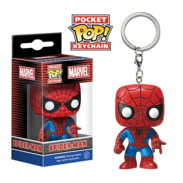Kulcstartó Pocket POP! Marvel Comics Spider-Man