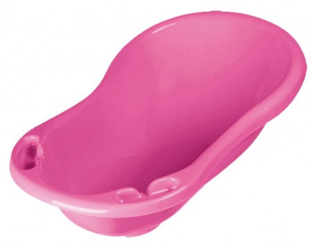 100 cm műanyag babakád - Pink