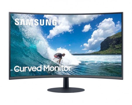 27" Samsung C27T550 ívelt LCD monitor (LC27T550FDRXEN)