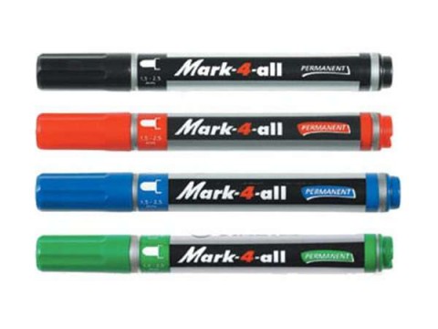 Alkoholos marker, 1,5-2,5 mm, kúpos, STABILO "Mark-4-all",...