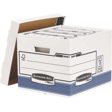 Archiválókonténer, karton, standard, "BANKERS BOX® SYSTEM by...