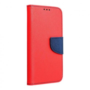Fancy flipes tok Samsung A13 5G fekete piros / kék