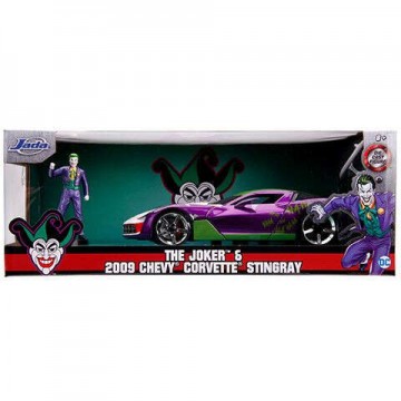 Jada Toys Marvel: Joker Figura és 2009 Chevy Corvette (253255020)