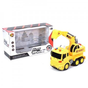 MK Toys City Truck: Darus teherautó fénnyel és hanggal (MKL175253)