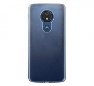 Műanyag telefonvédő (gumírozott) ÁTLÁTSZÓ Motorola Moto G7...