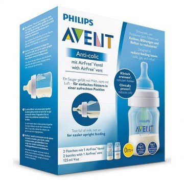 Philips AVENT cumisüveg Anti-colic AirFree szeleppel 125ml 2db-os
