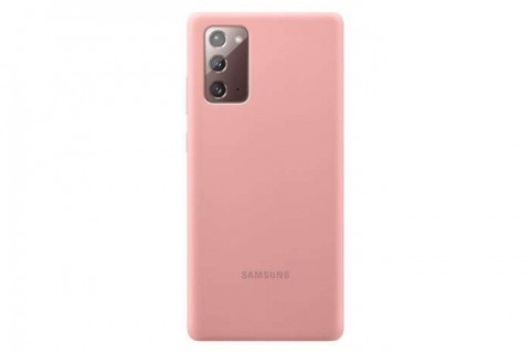 Samsung Galaxy Note 20 szilikon hátlap, Barna