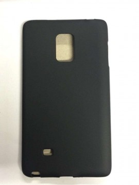 Samsung N915 Galaxy Note Edge fekete matt szilikon tok