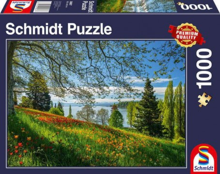 Schmidt Virágzó tulipán, Mainau Island 1000db-os puzzle (58967)