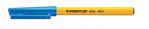 STAEDTLER Golyóstoll, 0,3 mm, kupakos, STAEDTLER "Stick 430...