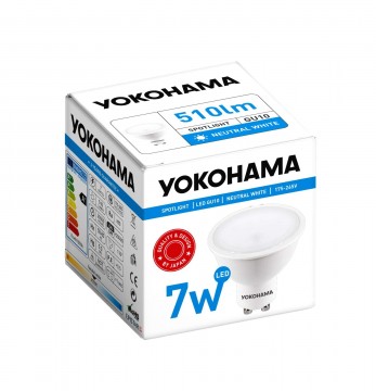 Yokohama LED Epistar Spotlight GU10 7W 4000K égő