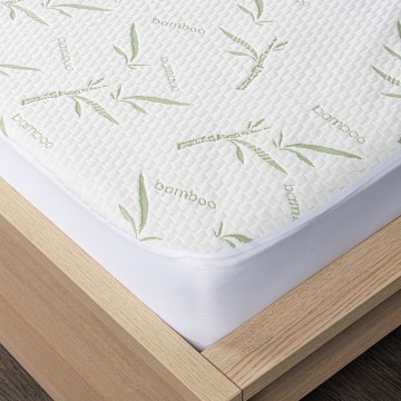 4Home Bamboo körgumis matracvédő, 180 x 200 cm + 30 cm, 180 x 200...