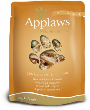 Applaws Chicken breast & pumpkin bag 70 g