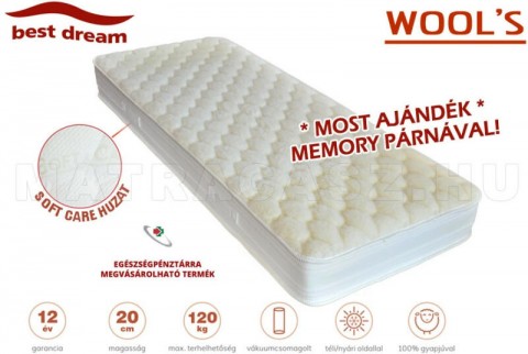 Best Dream Wool's 90x220 cm