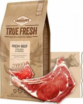 CARNILOVE True Fresh Dog Adult Beef with Peas & Pumpkin 4 kg