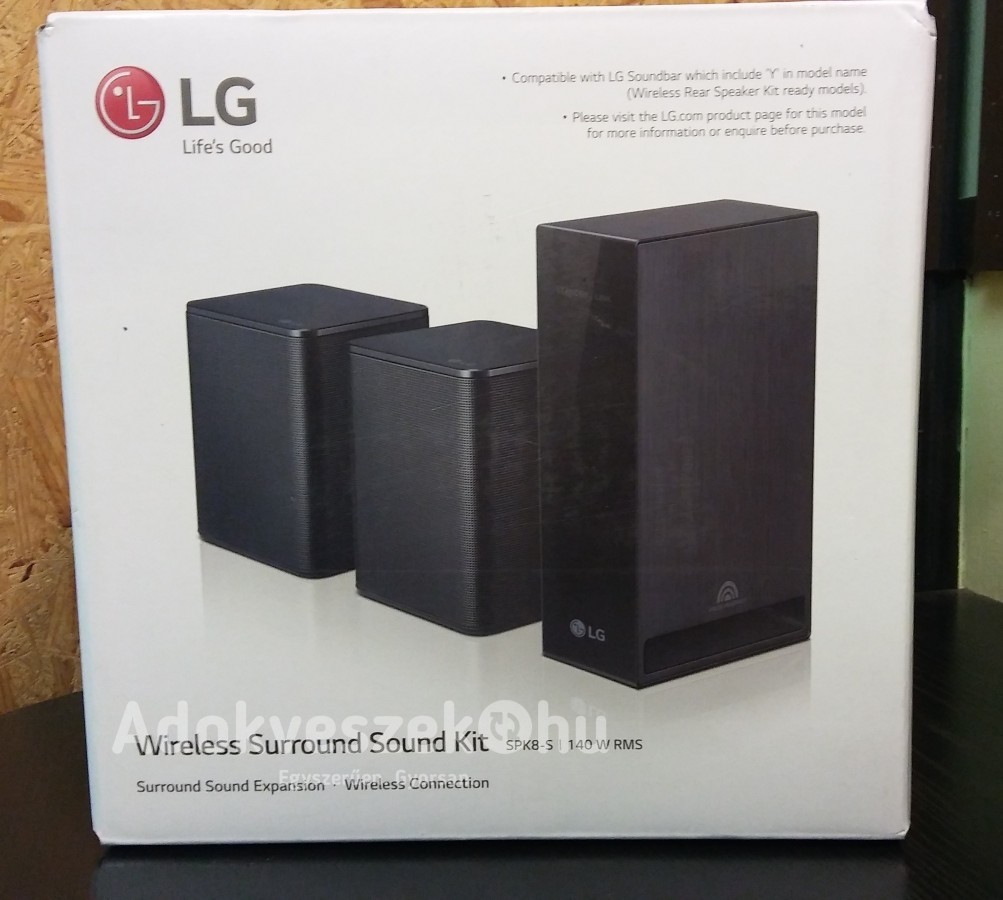 Vadiúj LG SPK8 vezeték nélküli hátsó hangfalszett eladó!