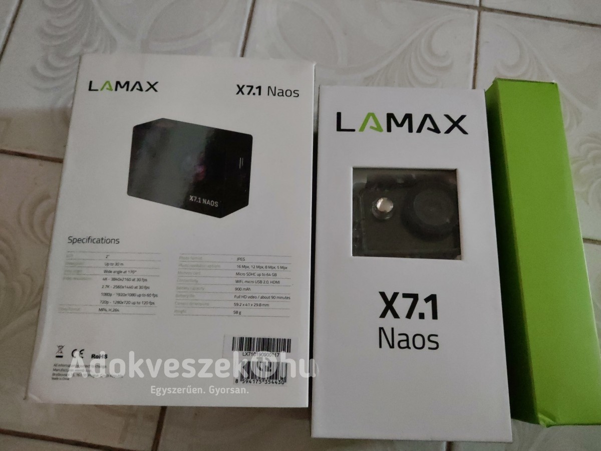 Lamax x 7.1 Akciókamera