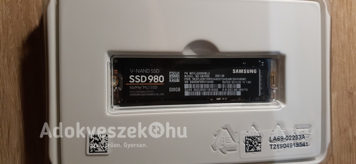 Samsung 500 GB SSD M.2 