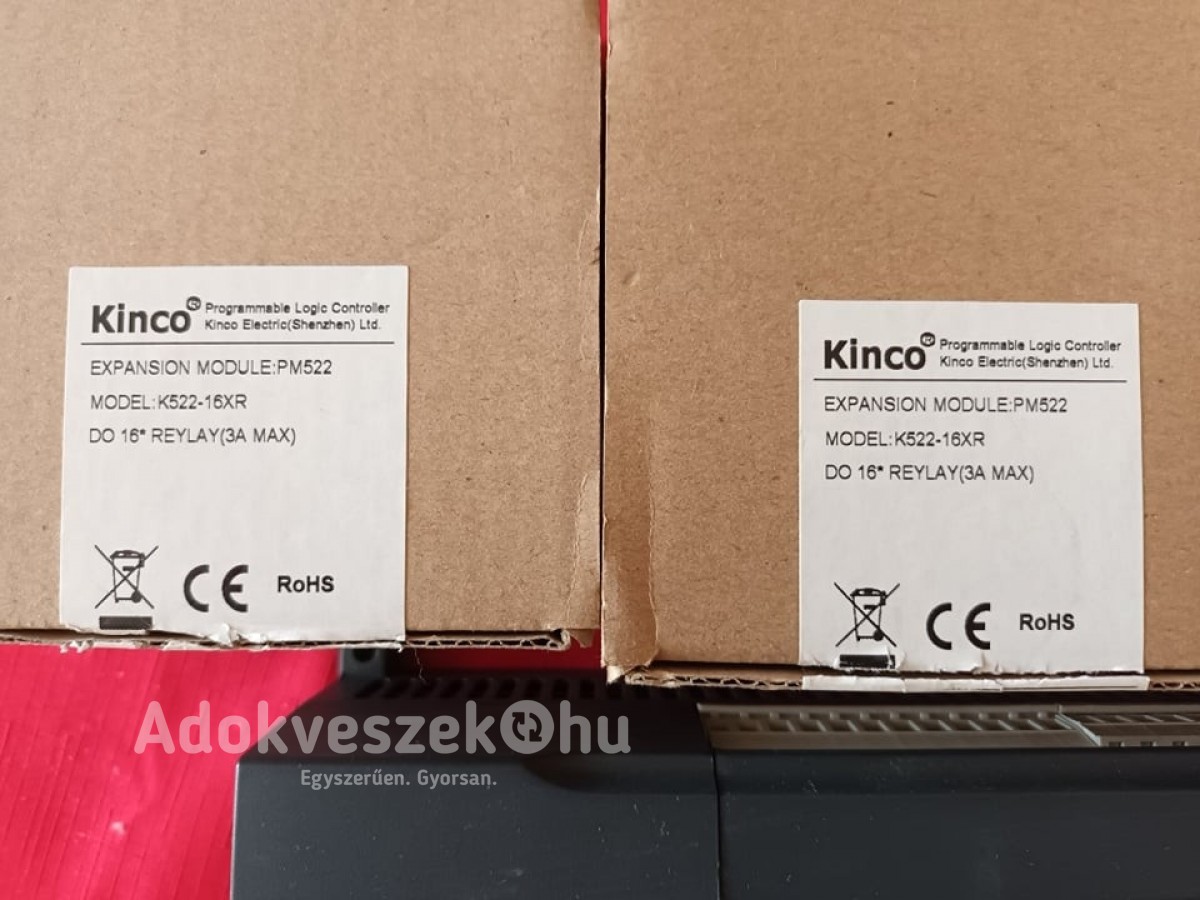 Kinco PLC főmodul és kiegészítő modulok