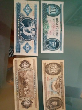 Eladó régi papír pénz 50ft 20 