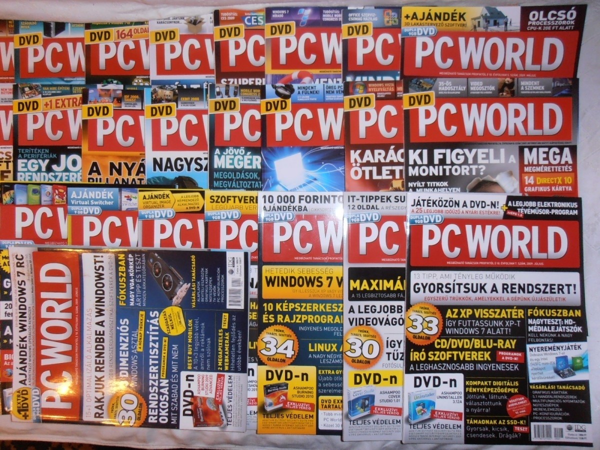 PC World újságok