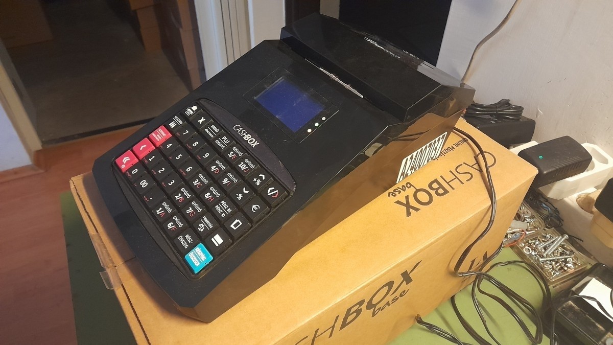 Cashbox base online használt pénztárgép