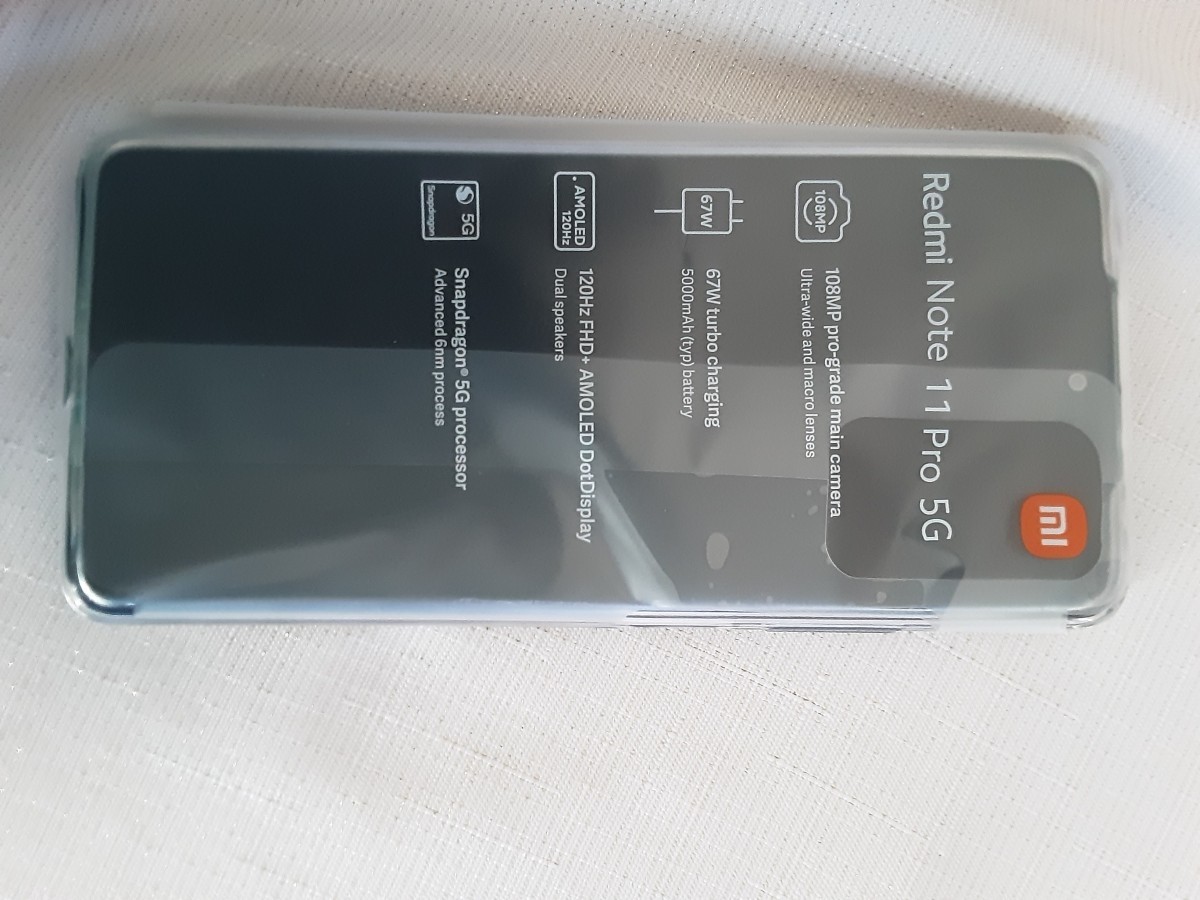 Xiaomi Redmi Note 11 Pro 5G mobiltelefon