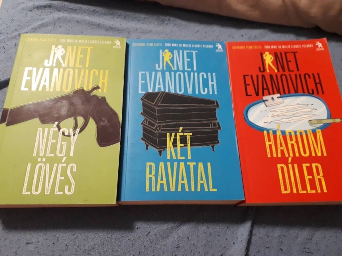 Janet Evanovich könyvek