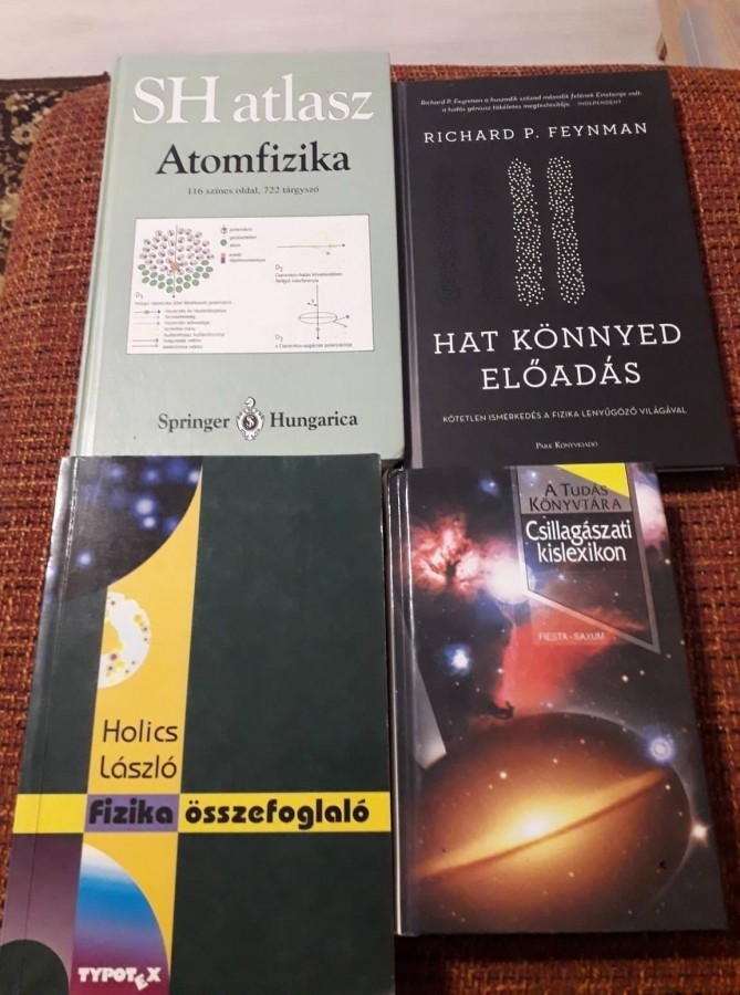 Fizikával kapcsolatos könyvek