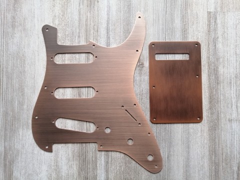 Scratch alumínium pickguard készlet Fender stratocaster típusú...