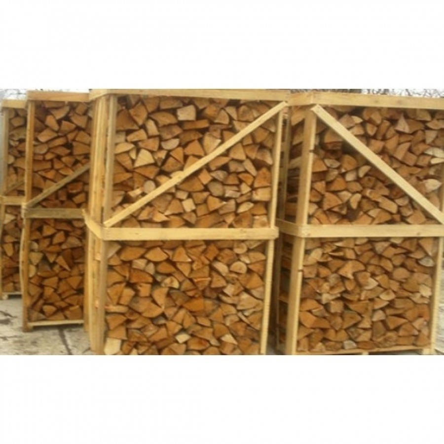 Eladó Fenyő tűzifa, aprítva, darabolva(33cm), raklapon, kalodában 1m x 1m x 1,75m (erdei köbméter)