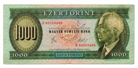 1000 forint 1983 március B ! Ritka!