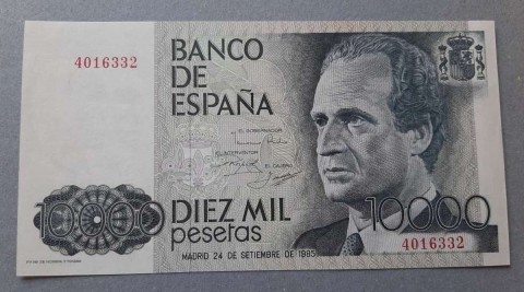 Spanyolország 10000 Peseta 1985 UNC