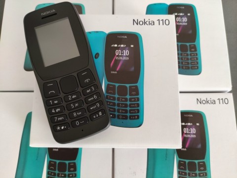 Új Nokia 110 Dual SIM Kártyafüggetlen Fekete + Garancia + 2db sim...