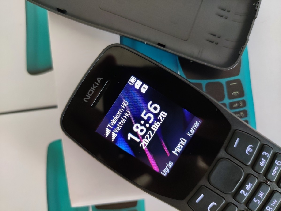 Új Nokia 110 Dual SIM Kártyafüggetlen Fekete + Garancia + 2db sim kártya